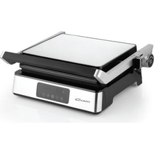 Ceylan Adam Tost Makinesi, Vero Gusto CG-410 1800W, Dokunmatik LED Ekran, Çıkarılabilir Plakalar, 4 Dilim Kapasite, Dijital Isı Kontrolü, Dijital Zaman Ayarı, Paslanmaz Çelik Rezistans, 180° Açılır Gövde