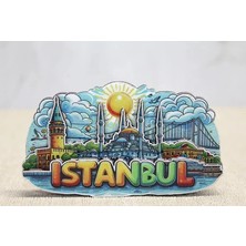 Mudanis If Ahşap Istanbul Temalı Magnet TCX4601