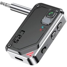 Ceylan Adam Bluetooth 5.3 Kablosuz Ses Alıcı Verici 3.5 mm Aux Adaptör Jak Bluetooth Dönüştürücü