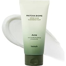 Ceylan Adam Matcha Biome Amino Acne Cleansing Foam, Akne Karşıtı Köpük Temizleyici, Matcha Özlü, Hassas ve Akneye Eğilimli Ciltler Için, Salisilik Asit ve Probiyotik Içerikli, Vegan
