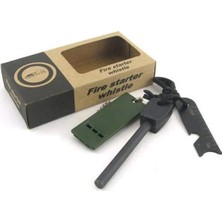 Mudanis If Survive Magnezyum Çubuğu Ateş Başlatıcı Çakmak Taşı