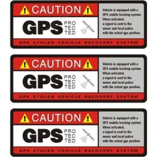 Ceylan Adam Gps Uydudan Takip Araç Sticker 10CMX3 cm 3 Adet