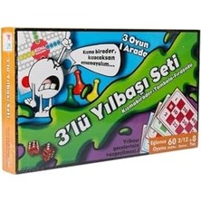 Ceylan Adam Raytoys Oyuncak Full Yılbaşı Oyunu Takımı Tombala Fırdöndü Kızma Birader 3'lü Set Yılbaşı Kutu Oyunları Aile Oyunları