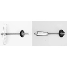Mudanis If Metal Alçıpan Paraşüt Dübel Vidalı 8 cm - 1 Adet