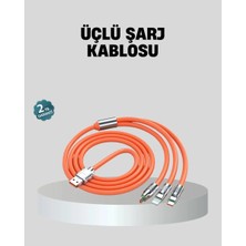 Royaleks If Üçlü Şarj Kablosu – Yüksek Hızlı, Dayanıklı ve Uzun Ömürlü