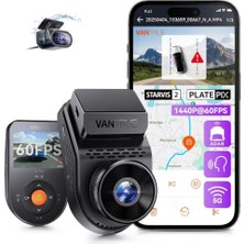Ceylan Adam Sonnet1 Pro Qhd 60FPS Wi-Fi 2 Kameralı Araç Kamerası
