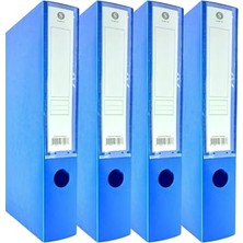 Ceylan Adam Sarbag Sert Plastik Arşiv Kutu 24X32X6 cm 4 Adet (Mavi)