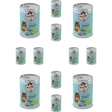 Ceylan Adam 12 Adet Yetişkin Balık Etli Kıyılmış Kedi Maması (415 G 12'li Pro Chef Konserve Yaş Mama)