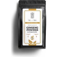Ceylan Adam Ginseng Kök Tozu, 50G, Öğütülmüş Kırmızı Kore Ginsengi, Saf Panax Ginseng