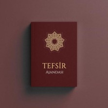 Ceylan Adam Tefsir Ajandası (Normal Seri) (Bordo)