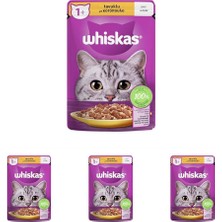 Ceylan Adam Tavuklu Poşet Kedi Yaş Mama 85 G Tekli Paket (4 Paketi)