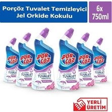 Ceylan Adam Tuvalet Temizleyici Jel Orkide Kokulu, 750 Ml, 6 Adet