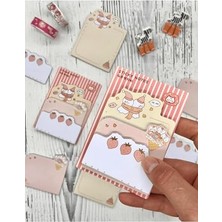 Ceylan Adam 3 Parça Farklı Boyutlarda Pembe Sticky Note Set/bloknot/not Kağıdı Renkli 1512S768