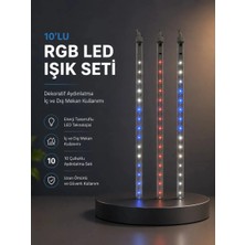 Royaleks If Kayan Yıldız Efektli Rgb LED Işık Seti Iç ve Dış Mekan Kullanımı