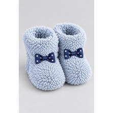 Ada Çorap & İç Giyim Erkek Bebek Fiyonklu Peluş Patik