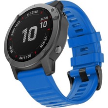 Microsonic Garmin Instinct 3 Solar 50MM Kordon Quick Fit Strap Band Mavi