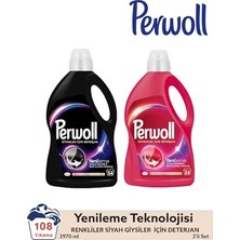 Ceylan Adam Siyah & Renkli Hassas Sıvı Çamaşır Deterjanı 2.97L 2'li Set (108 Yıkama)