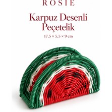 Rosie Rosıe Karpuz Desenli Masaüstü Peçetelik