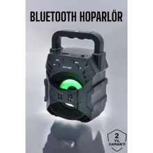 Astraltech If Işıklı Bluetooth Hoparlör Müzik ve Renkli Işık Taşınabiilir