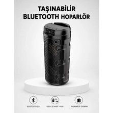 Astraltech If Bluetooth 5.0 Kablosuz Hoparlör Çift Sürücülü Yüksek Ses Kalitesi Kompakt Tasarım