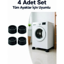 Astraltech If Kaymaz Tabanlı 4 Adet Makine Ayak Yükseltici