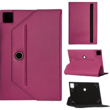Eyka Elektronik Apple Ipad Pro 11 4.nesil A2435 Universal Standlı Tablet Kılıfı Pembe