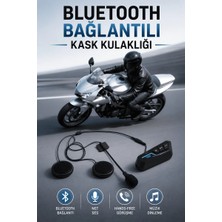 Astraltech If Kask Kulaklığı Motosiklet Intercom Interkom Dinleme Konuşma Özellikli Su Geçirmez