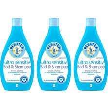 Penaten Baby Ultra Sensitiv Saç ve Vücut Şampuanı 3 x 400 ml
