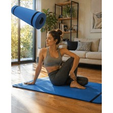 Astraltech If 10 mm Yoga Matı Kaymaz Yüzey Çift Taraflı Kullanım Dayanıklı Eva Fitness Minderi