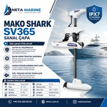 Mako Shark Sanvu 365 Sanal Çapa Motoru 24V/36V 90-120 Lbs Fırçasız