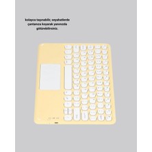 Epilons If Bluetooth Kablosuz Klavye – Ince Slim Model, Tablet ve Akıllı Tv Uyumlu, Sessiz Tuşlu Taşınabilir Klavye