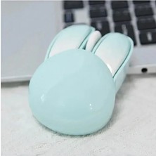 Epilons If Tavşan Figürlü Kablosuz Mouse Pil Dahil Etiket Hediyeli Mavi