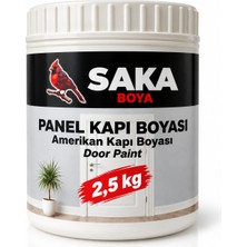 Saka Boya Panel Kapı Boyası 2,5 kg – Amerikan Kapı Boyası Beyaz