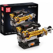 Mould King 010224 Valkyrie V12 Motor Yapım Seti | 974 Parça