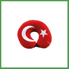 Soi Home Wellmop Bayrak Temalı Arac Boyun Yastıgı 1 Adet Soı