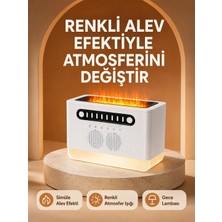 Epilons If Type-C Şarjlı Kablosuz Hoparlör Beyaz Gürültü ve Atmosfer Işığı