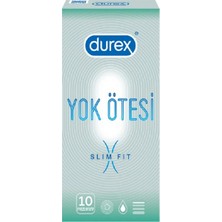 Durex Yok Ötesi Slim Fit Prezervatif 10'lu İnce Yapı ile Rahat Kullanım Sağlar