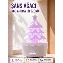 Epilons If Şans Ağacı 250 ml Ultrasonik Hava Nemlendirici Rgb Işıklı Aroma Difüzörü