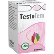 Anti Testofem® Damiana Ekstresi 30 Kapsül Bitkisel İçerik ile Yetişkinler İçin Özel Formül