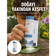 Astraltech If Abs Gövdeli Öğrenci ve Hobi Mikroskobu – Mavi Renk Yeni Nesil
