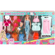 NW NessiWorld If 02259 Cindy Doll Dolaplı Bebek Oyun Seti -Oyuncak