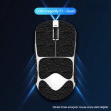 Silabor Vgn Dragonfly F1PROMAX Grip Tape Kaymaz Etiket Kavrama Bandı Yükseltme Kiti-Siyah