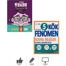 Fenomen Yayıncılık 5. Sınıf KÖK Sosyal Bilgiler Soru Bankası + Paragraf Deneme Bigel