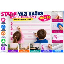 NW NessiWorld If Kılavuz Çizgili Akıllı Kağıt Yazı Tahtası Duvarda Iz Bırakmaz Statik Yeni Müfredata Uygun 100X56CM