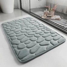 Ttt If Memory Kaydırmaz Banyo Paspası Gri