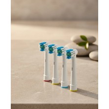 Astraltech If Renk Halkalı Aile Tipi Diş Fırçası Yedek Başlığı 4’lü Paket