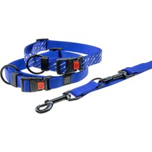 Str Store Boyun Tasması Mavi 55-75X4 cm