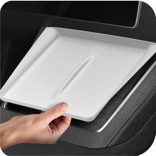 Str Store Tesla Model Y Juniper 2026-2025 Kablosuz Şarj Pedi Koruyucu Kaplama TO261JH White - ACP10032