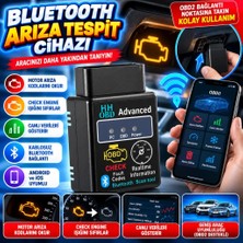 NW NessiWorld If Bluetooth Arıza Tespit Cihazı – Araç Motor Arıza Okuma, Check Engine Sıfırlama, Oto Diagnostik Scanner