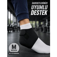 Astraltech If M Beden Cırtlı Topuk Çorabı 40-45 Numara Esnek Topuk ve Ayak Desteği